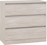 ZNTS Malvern 3 Drawer Chest 100-102-170