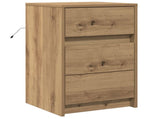 Bedside Cabinet Artisan Oak 38 x 34 x 61 cm Engineered wood 868931