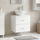 Wall-Mounted Sink Vanity White 49.5 x 41 x 64.5 cm 890262