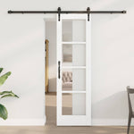 Sliding Door Manual ORKDAL White 61 x 198.5 cm Wood and metal 3332462