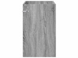 Bathroom Under Sink Cabinet Grey Sonoma 78.5 x 37.5 x 81 cm 890741