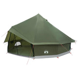 Tipi Tent Olive Green 500 x 500 x 300 cm Polyester and Steel 42029032