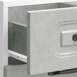 Kitchen Base Cabinet Kalmar Concrete Grey Engineered Wood 854244