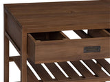 Bathroom Cabinet Natural 60 x 45 x 75 cm Solid Teak Wood 42026907
