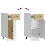 Kitchen Base Cabinet Kalmar Sonoma Oak Engineered Wood 853460