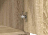 Sideboard with Drawer Sonoma Oak 80x34x76 cm Engineered Wood 861537