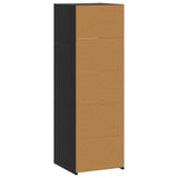 Highboard Black Oak 40 x 41 x 124 cm Engineered Wood 8015666