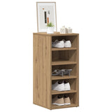Shoe Cabinets 2 pcs Artisan Oak 32x35x70 cm Engineered Wood 856713