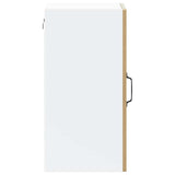 Kitchen Wall Cabinet with Glass Door Kalmar Artisan Oak Engineered Wood 853536