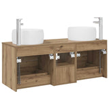 Bathroom Furniture Set 3 pcs Artisan Oak 49.5 x 44.5 x 66 cm 3405930