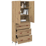Highboard Artisan Oak 69.5 x 34 x 180 cm Engineered Wood 3416011