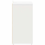 Shoe Cabinet White 60x35x70 cm Engineered Wood 808936