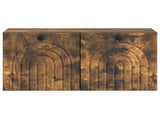 Wall-Mounted TV Cabinet Smoked Oak 59.5 x 31 x 30 cm 898200