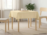 Table Cloth 5 pcs Rectangular Cream White 140 x 140 cm 42040447