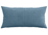 Cushion Cover 6 pcs ALMELO Blue 50 x 75 cm Corduroy 915120