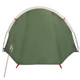 Camping Tent Tunnel 4-Person Green Waterproof 94394