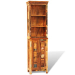 Vintage Style Reclaimed Solid Wood Bookshelf 241433