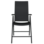 5 Piece Garden Dining Set Black 3099102