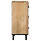 Side Cabinets 3 pcs 60x33x75 cm Solid Wood Mango 3206306