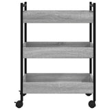 Kitchen Trolley Grey Sonoma 50x30x70 cm Engineered Wood 842359