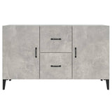 Sideboard Concrete Grey 100x36x60 cm Engineered Wood 812523