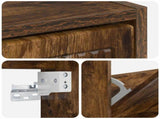 Wall-Mounted Shoe Cabinet EDE 71 x 17 x 86 cm Engineered Wood 895980