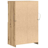 LED Sideboard Brown 60 x 37 x 100 cm Engineered Wood 863034