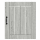 Kitchen Wall Cabinets 2 pcs Lucca Grey Sonoma Engineered Wood 853810