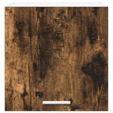 Hanging Cabinet 2 pcs Smoked Oak and White 40 x 31 x 40 cm 884139