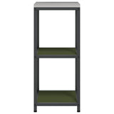 Kitchen Storage HATTEM Olive Green 40 x 50 x 92 cm Steel 874971