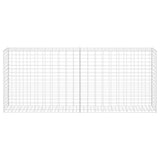 Gabion Basket Galvanised Steel 85x30x200 cm 142359