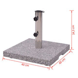 40818 Granite Parasol Base Umbrella Holder 20kg