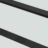 Sliding Door with Hardware Set Black 76x205 cm ESG Glass 3375847
