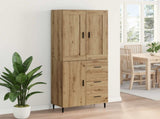 Highboard 2 pcs Artisan Oak 69.5 x 34 x 180 cm Engineered Wood 3415939