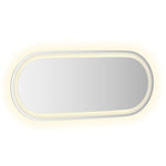 LED Bathroom Mirror 90x40 cm Oval 353286