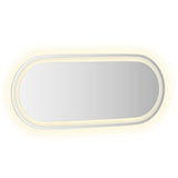 LED Bathroom Mirror 90x40 cm Oval 353286