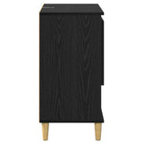 Sideboards 2 pcs Black Oak 60 x 35 x 70 cm Engineered Wood 3415589