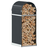 Log Holder Anthracite 40x45x100 cm Galvanised Steel 364557