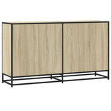 Sideboard Sonoma Oak 134x35x76 cm Engineered Wood 3300816