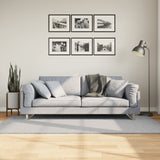 Rug HUARTE Short Pile Soft and Washable Grey 100x200 cm 375074