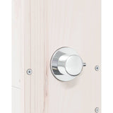 Outdoor Shower 210 cm Solid Pine Wood and Stainless Steel White 886357