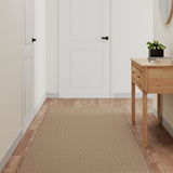 Carpet Runner Sisal Look Sand 80x300 cm 355792