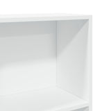 ZNTS Bookcase White 60x24x143 cm Engineered Wood 857812