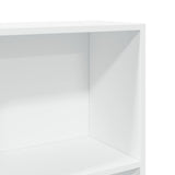 Bookcase White 60x24x176 cm Engineered Wood 857821