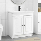Bathroom Furniture Set White 56 x 37.5 x 81 cm Engineered Wood 3404124