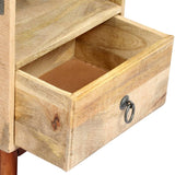 Bedside Cabinet 40x30x52 cm Solid Rough Mango Wood 282744