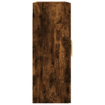 Wall Mounted Cabinets 2 pcs Smoked Oak Engineered Wood 3197934