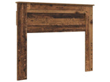 Bed Frame with Headboard Old Wood 90 x 190 cm Solid Pine Wood 3409805