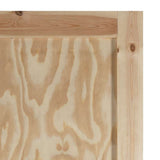 Interior Door ORKDAL Brown 93 x 211 cm Plywood 4102677