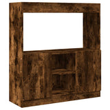 Highboard Smoked Oak 92x33x100 cm Engineered Wood 855128